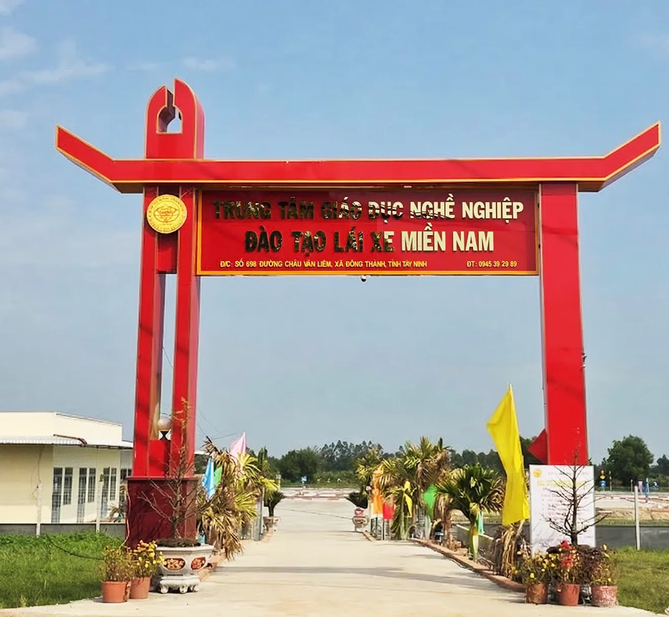 Học viên lái xe tại Trung tâm Miền Nam Tây Ninh