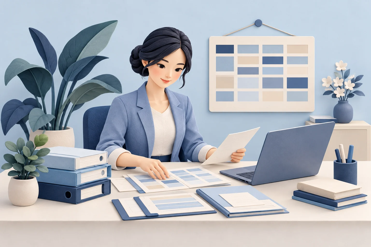 Minh họa công việc nhân viên phòng đào tạo
